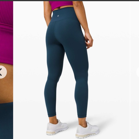 Wunder Train HR Tight 25” Submarine Dark Teal 10 - Picture 2 of 13